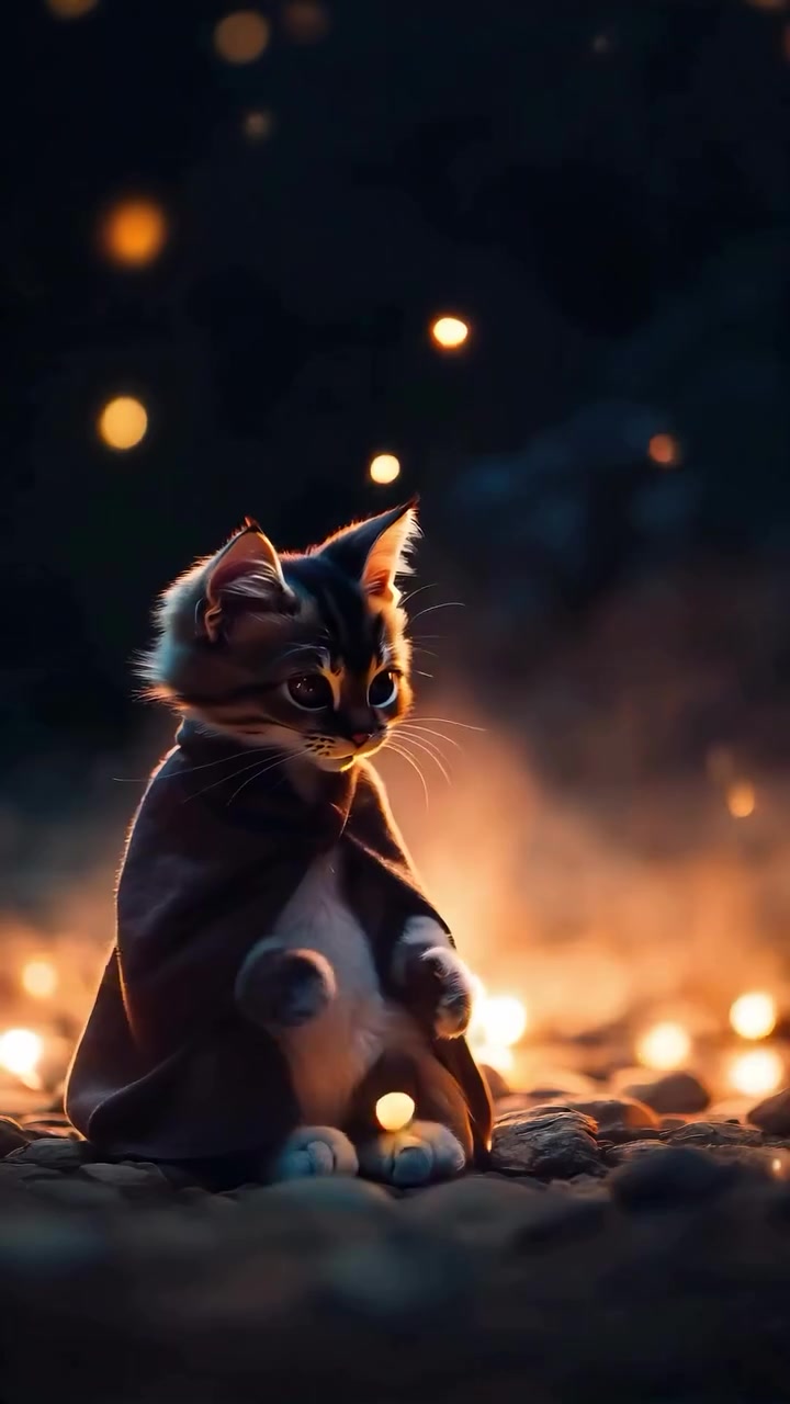 Feline Magic Concept